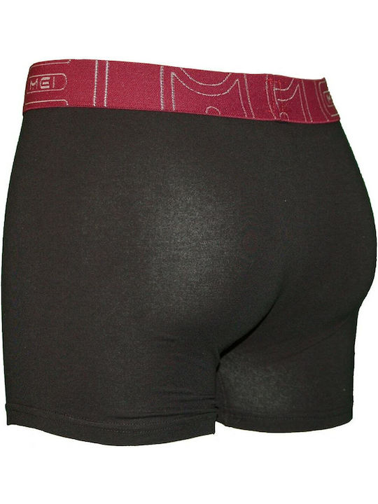 Men's Boxer Black with Patterns