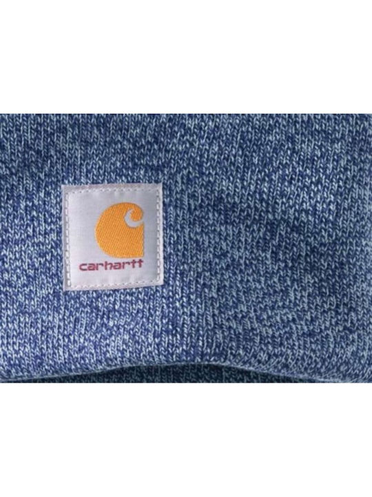 Carhartt Beanie Unisex Σκούφος Πλεκτός σε Μπλε χρώμα