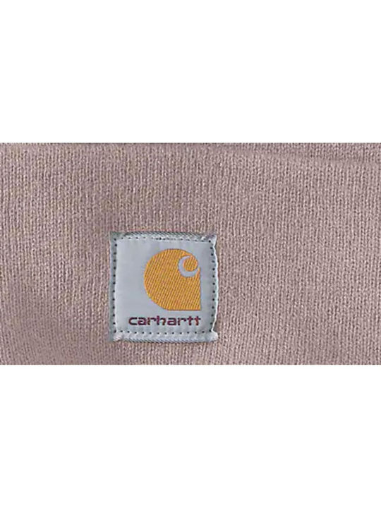 Carhartt Beanie Unisex Σκούφος Πλεκτός σε Καφέ χρώμα