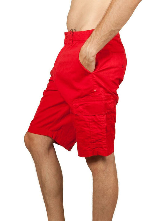 Gnious Men's Shorts Cargo red