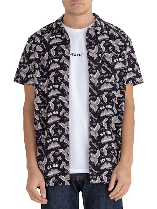 New York Yankees Mlb Island Camasa Barbat Mâneca Scurta Bumbac Albastru Marin