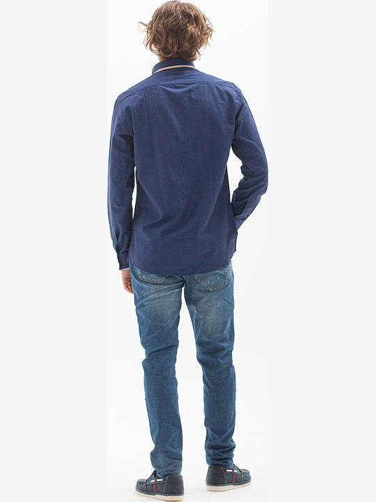 Langärmlig Hemd Dark Blue