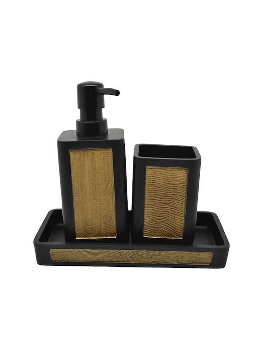 Ankor Dispenser Lemn Negru