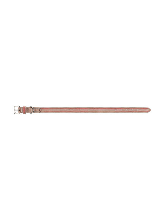 Trixie Native Κολάρο Σκύλου Δερμάτινο σε Μπεζ χρώμα Medium 20mm x 36 - 43cm