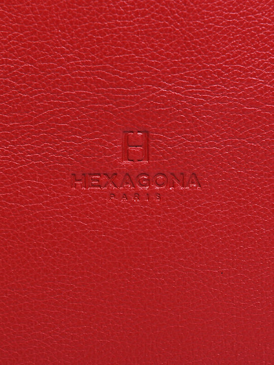 Leder Herrentasche Geldbörse Rot