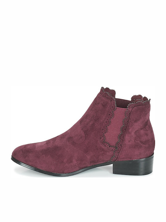 Jerma Damen Stiefeletten Lila