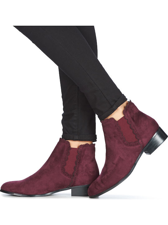 Jerma Damen Stiefeletten Lila