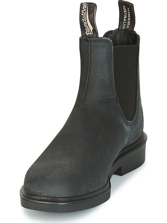 Γυναικεία Μποτάκια RUSTIC BLACK