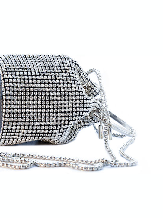 By Queen Women's Pouch Shoulder Silver