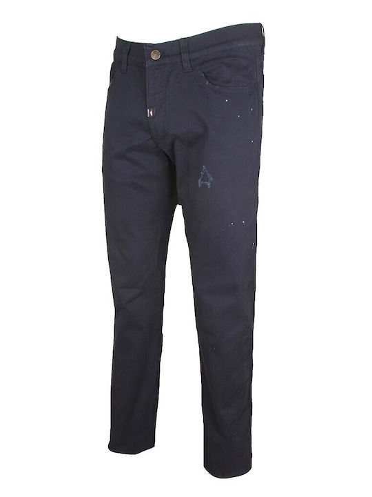 Gunson Men's Trousers Elastic BLUE