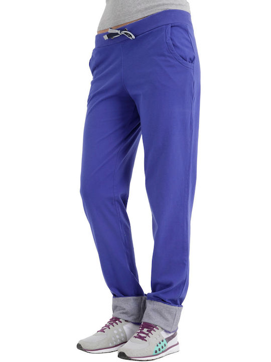 Freddy Damen-Sweatpants Jogger Lila