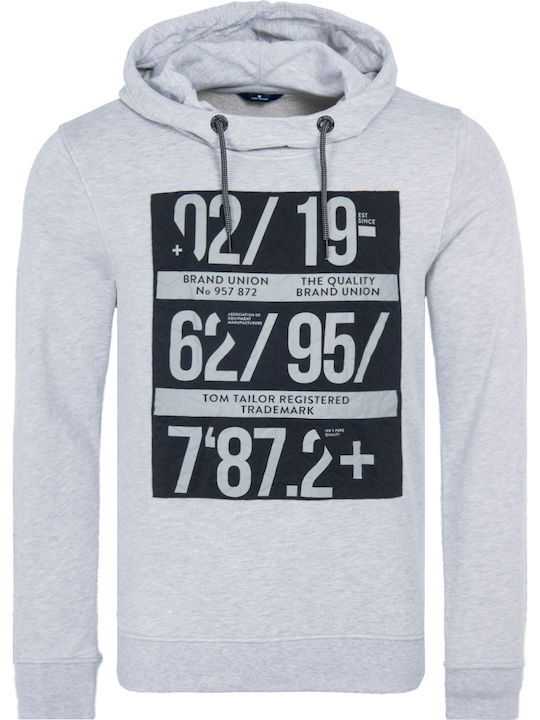 Φούτερ 12395/GREY SHALLOW MELANGE