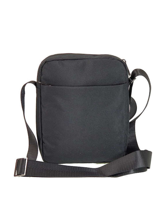 Herrentasche Schulter / Crossbody Schwarz