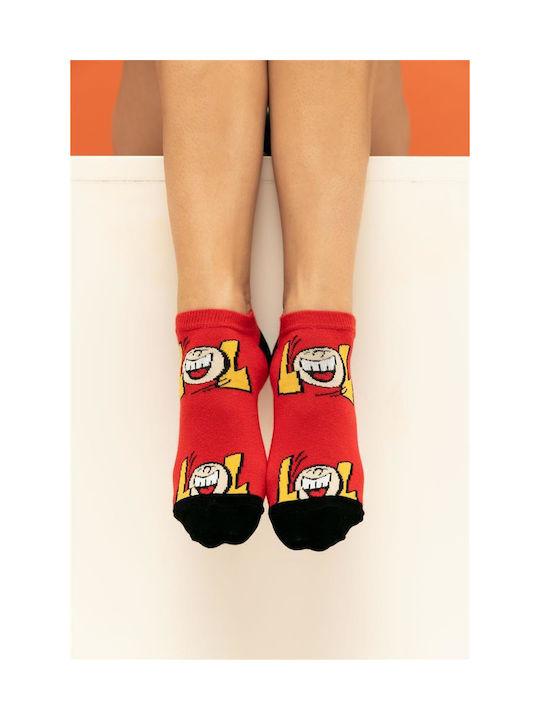 Inizio Women's Socks RED