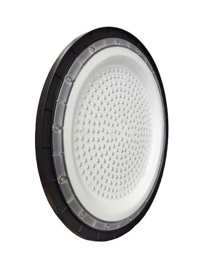 Atman Φωτιστικό Καμπάνα 200W Φυσικό Λευκό 20000lm με Ενσωματωμένο LED Λευκό Ø36xΥ3cm