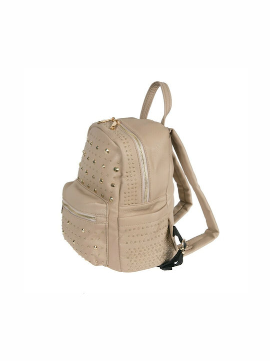 V-store Women's Bag Backpack Beige