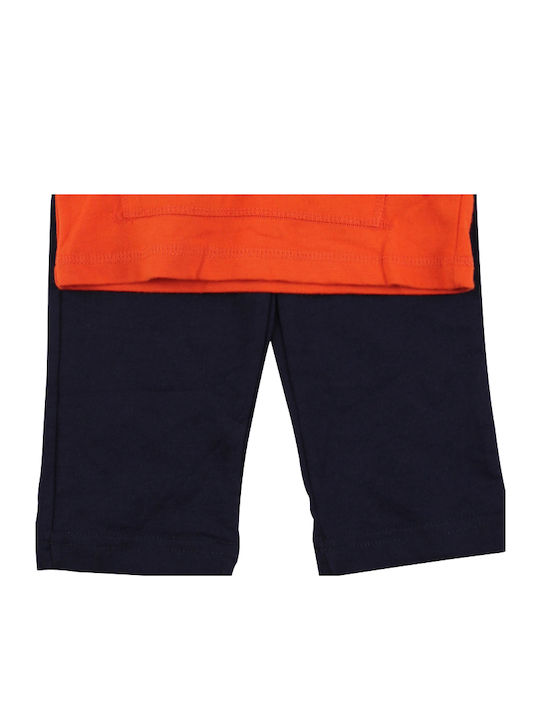 Kids' Set with Pants Winter 2pcs Orange