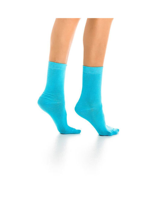 Inizio Women's Solid Color Socks TIRQUAZ