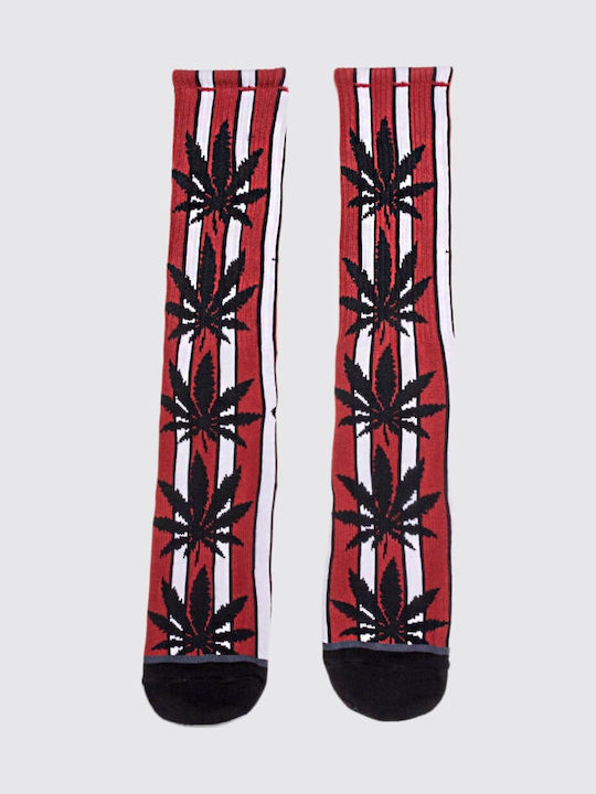 HUF Plantlife Șosete Rosewood Red 1Pachet