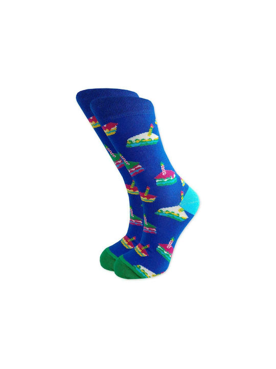 Axidwear Piece Of Cake Socks BLUE