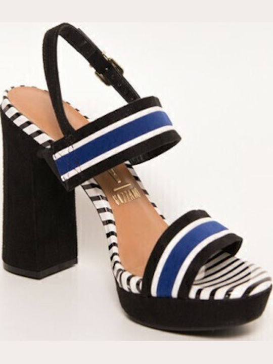 6389-103 Sandals Black