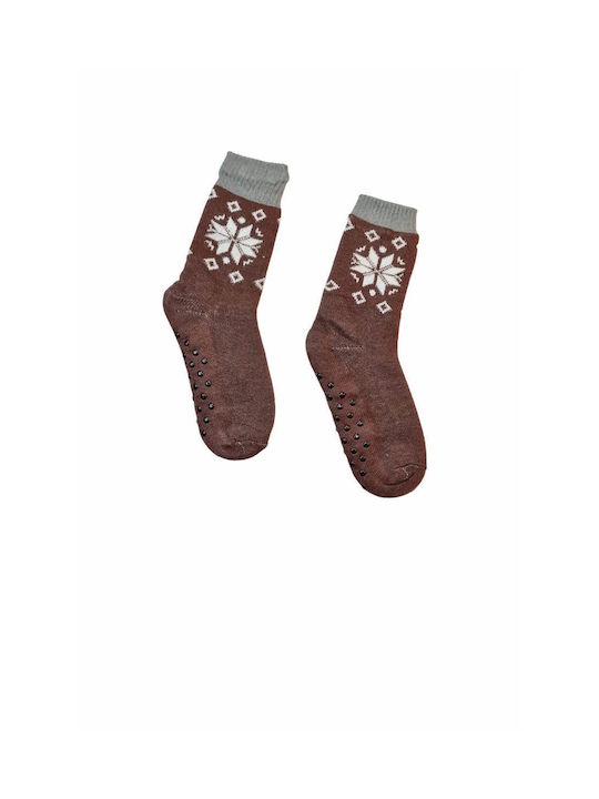 Senses Men's Patterned Socks CAFE