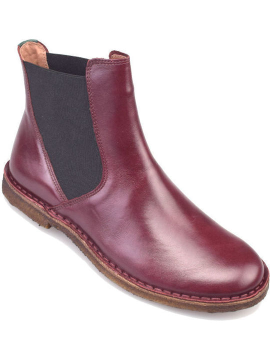 Kickers Tinto Women's Boots Burgundy