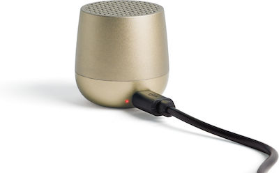 Lexon Mino LA125D Bluetooth-Lautsprecher 3W Soft Gold