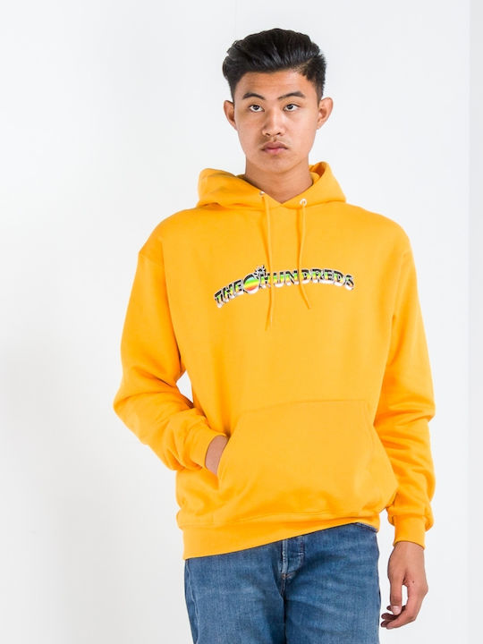 The Hundreds Bar Φούτερ Χρυσό με Κουκούλα