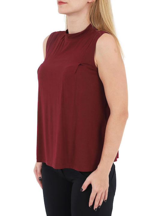 Freddy Blouse Burgundy