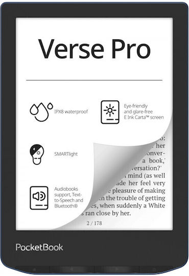 Pocketbook Verse Pro 6" (8GB) Azure