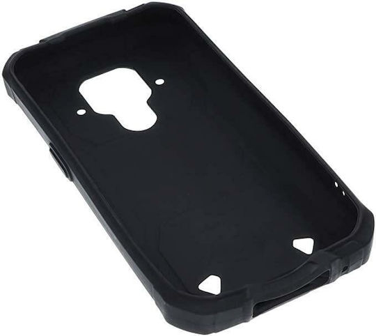 Doogee Umschlag Rückseite Silikon Schwarz (Doogee S68 Pro)