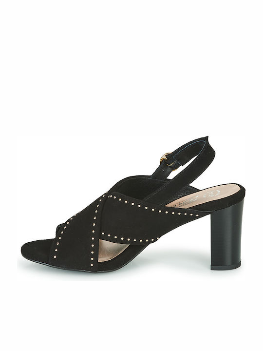 Madine Sandale Elegante Damă Negre