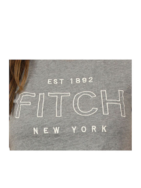 Abercrombie & Fitch Women's T-shirt Gray