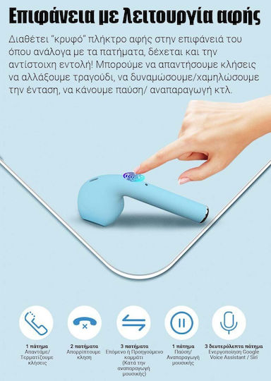 Clever In-Ear Bluetooth-Freisprecheinrichtung Kopfhörer mit Ladeetui Gelb