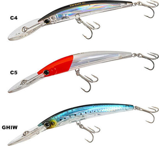 Yo-Zuri Crystal 3D Minnow Deep Diver Floating Artificial Bait 13cm/24g