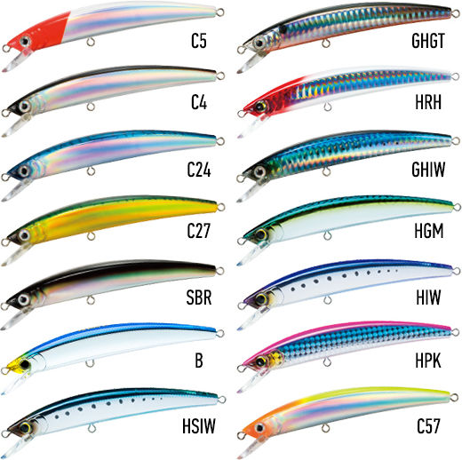 Yo-Zuri Artificial Bait Minnow 9cm 7.5g Ghgt