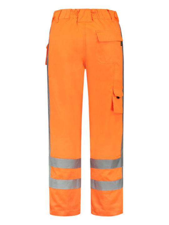 Tricorp Reflective Work Trousers Orange