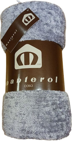 Manterol Casa Tribal 001 Ριχτάρι Πολυθρόνας Δύο 'Οψεων 130x170εκ. Τιρκουάζ