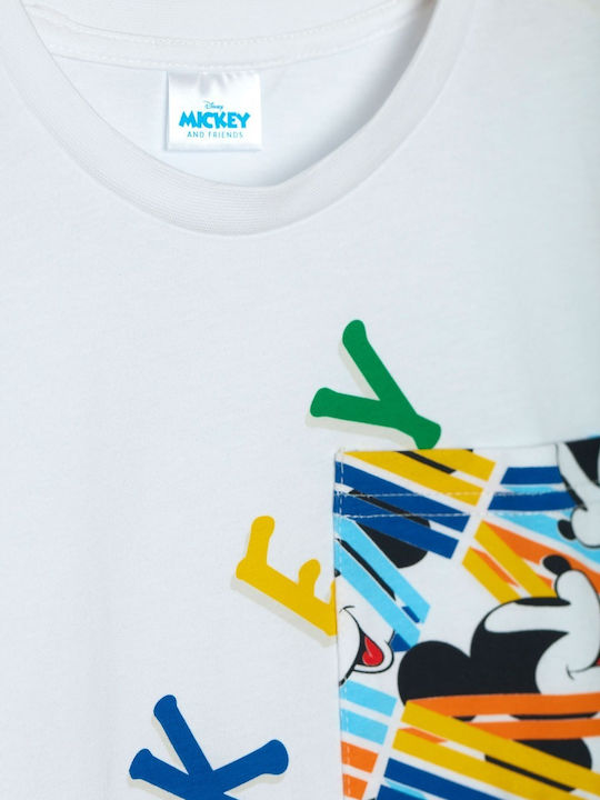 Kids' Set with Shorts Summer 2pcs White