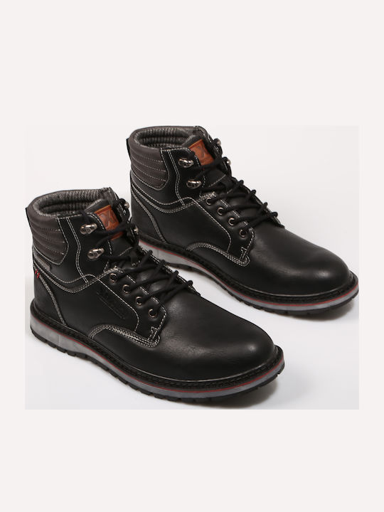 Schwarz Herrenstiefel