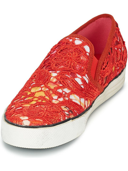 Damen Slip-Ons Rote
