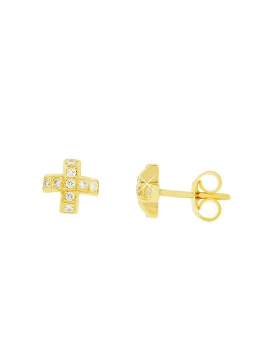 Xrisokosmima Earrings made of Gold 14K