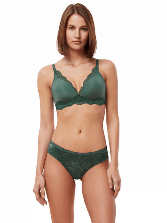 Triumph Amourette Charm Conscious P Bra GREEN