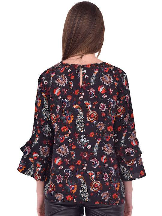 Women's Long Sleeve Shirt Black