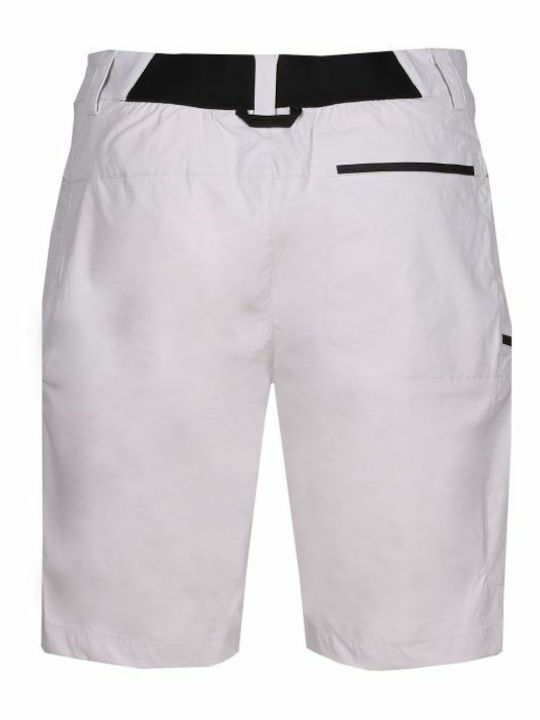 Fundango Women's Sporty Bermuda Shorts White