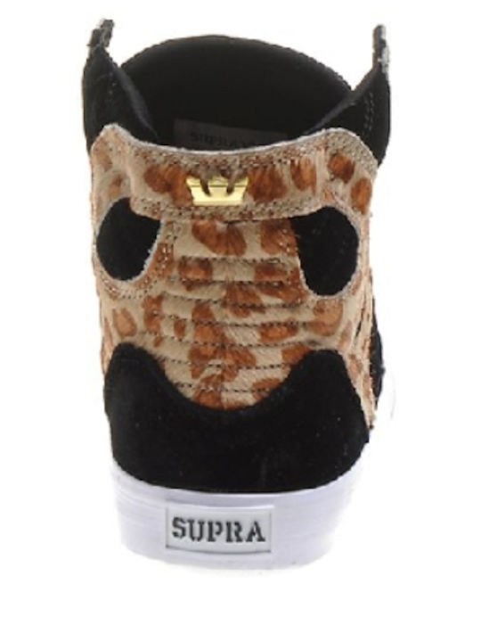 Supra Skytop Γυναικεία Sneakers Μαύρα