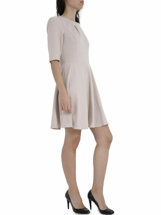 Mini Φόρεμα Beige