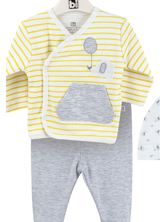 Bi Baby Set Top & Bottom Kids Cotton Pyjamas Multicolour