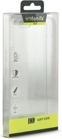 Fonex Back Cover Σιλικόνης 0.2mm Διάφανο